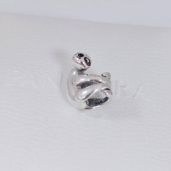 Pandora Hanging Sloth Charm S925 Silver with box - Picture 5 of 7
